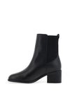 Tommy Hilfiger Womens Leather Essential Chelsea Thermo Boots, Black