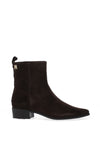 Tommy Hilfiger Suede Cowboy Ankle Boots, Brown