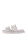 Tommy Hilfiger Fur Basics Slippers, Grey