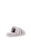 Tommy Hilfiger Fur Basics Slippers, Grey