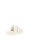 Tommy Hilfiger Fur Basics Slippers, Off White