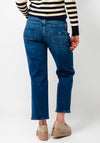 Tommy Hilfiger Izzie High Waist Slim Straight Jeans, Blue