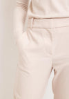 Tommy Hilfiger Womens Straight Cut Slim Leg Trouser, Beige