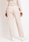 Tommy Hilfiger Womens Straight Cut Slim Leg Trouser, Beige