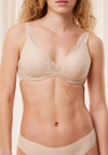 Triumph Body Make Up Illusion Lace Bra, Nude