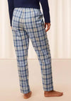 Triumph Check Pyjama Bottoms, Blue