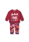 Tuc Tuc Girls Super Natural Sweater and Legging Set, Maroon