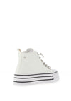 Una Healy Danger Zone Platform High-Top Trainer, White