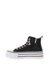 Una Healy Danger Zone Platform High-Top Trainer, Black