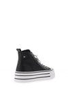 Una Healy Danger Zone Platform High-Top Trainer, Black