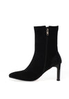 Una Healy Fall to Pieces Embellished Heeled Boots, Black