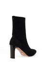 Una Healy Fall to Pieces Embellished Heeled Boots, Black