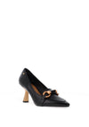 Una Healy Prison Blues Pointed Toe Heels, Black