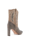 Una Healy Rainmaker Heeled Cowboy Boots, Neutral