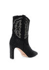 Una Healy Rainmaker Heeled Cowboy Boots, Black