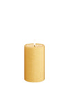 Deluxe Home Handmade LED Real Wax Candle 7,5 x 12,5cm, Curry