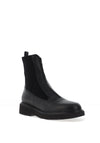 Unisa Foggia Zip Front Boots, Black