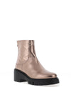 Unisa Jorge Metallic Chunky Ankle Boots, Bronze