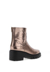 Unisa Jorge Metallic Chunky Ankle Boots, Bronze