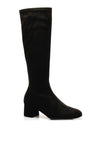 Unisa Lapes Knee High Heeled Boots, Black