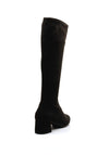 Unisa Lapes Knee High Heeled Boots, Black