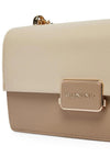 Valentino Alpheus Two Tone Crossbody Bag, Beige