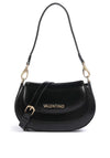 Valentino Type Re Curved Shoulder Bag, Black