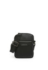 Valentino Efeo Pebbled Crossbody Bag, Black