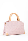 Valentino Lady Re Logo Print Grab Bag, Pink