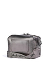 Valentino Pattie Metallic Crossbody Bag, Grey