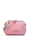 Valentino Pattie Metallic Crossbody Bag, Pink