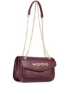 Valentino Mansion Chain Strap Shoulder Bag, Wine