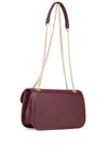 Valentino Mansion Chain Strap Shoulder Bag, Wine