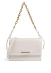 Valentino Ushuaia Structured Shoulder Bag, Ecru