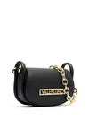 Valentino Vinile Loop Detail Shoulder Bag, Black