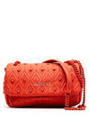 Valentino Joia Studded Crossbody Bag, Orange