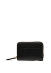 Valentino Tonga Re Logo Embossed Wallet, Black