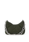 Valentino Cold Quilted Small Shoulder Bag, Green