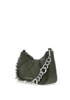 Valentino Cold Quilted Small Shoulder Bag, Green