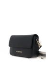 Valentino Small Zero Flapover Crossbody Bag, Black