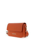 Valentino Small Zero Flapover Crossbody Bag, Orange