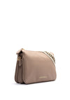 Valentino Zero Triple Compartment Crossbody Bag, Beige