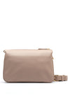 Valentino Zero Triple Compartment Crossbody Bag, Beige