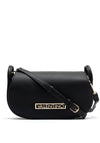 Valentino Vinile Loop Detail Crossbody Bag, Black