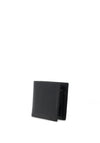 Valentino David Leather Wallet, Black