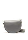 Valentino Bigs Studded Flapover Crossbody Bag, Grey