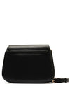 Valentino Moses Flapover Medium Crossbody Bag, Black