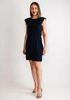 Vero Moda Emily Elastic Waist Dress, Navy Blazer