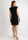 Vero Moda Emily Elastic Waist Dress, Navy Blazer