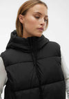 Vero Moda Ligaane Quilted Gilet, Black